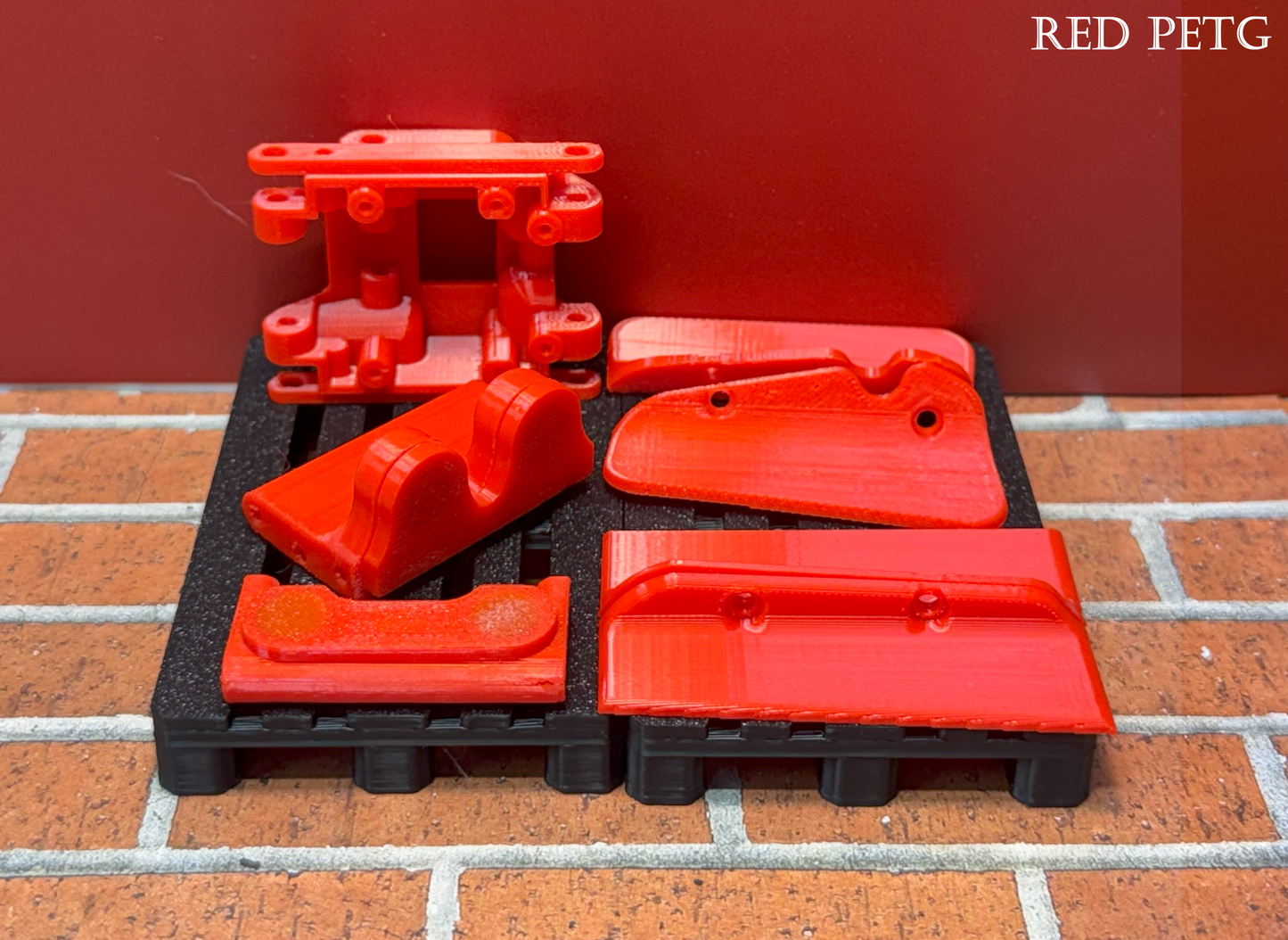 RNDRC V3+ PETG Plastics           !!(YOU WILL NEED RAILS TO MAKE THIS A KIT)!!