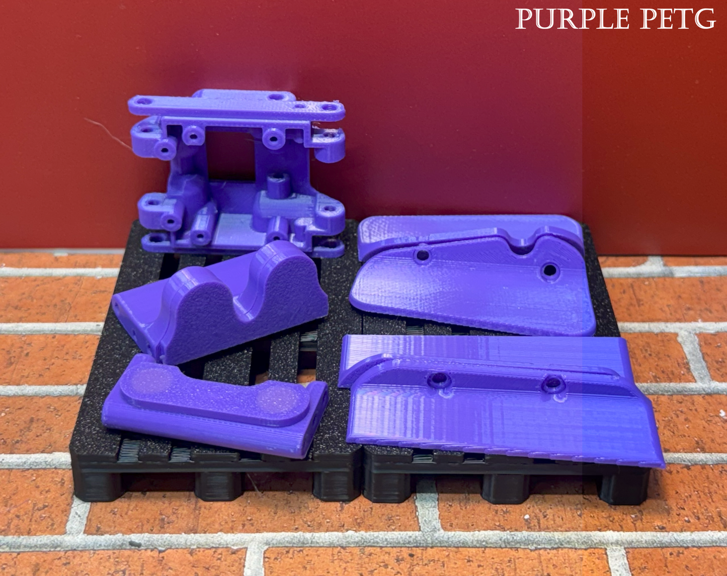 RNDRC V3+ PETG Plastics           !!(YOU WILL NEED RAILS TO MAKE THIS A KIT)!!