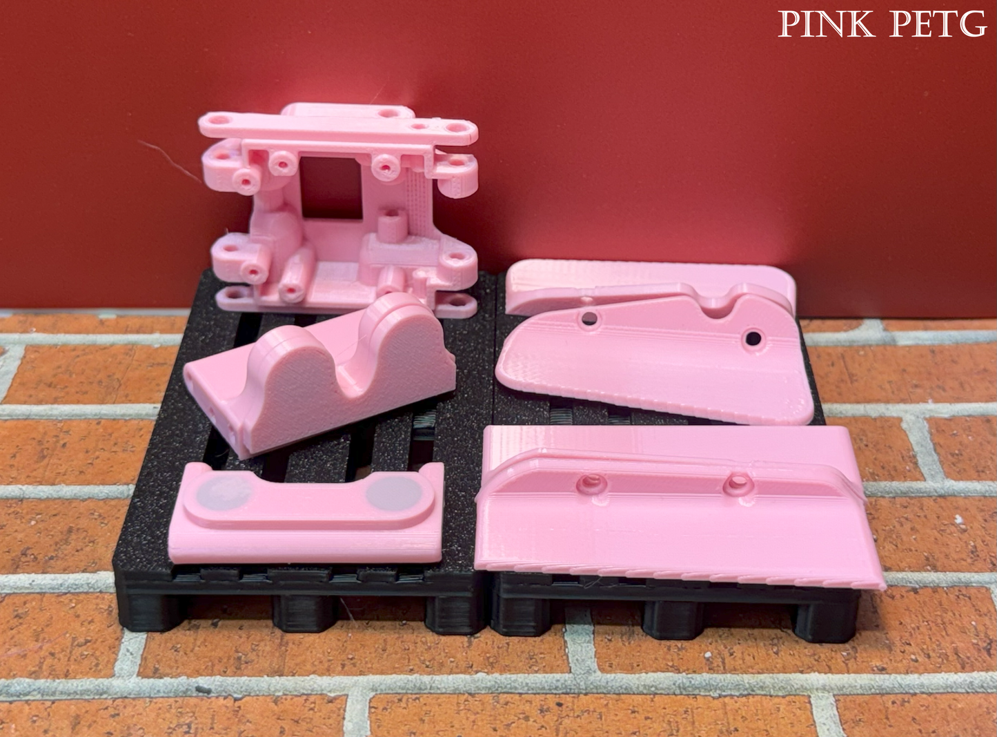 RNDRC V3+ PETG Plastics           !!(YOU WILL NEED RAILS TO MAKE THIS A KIT)!!
