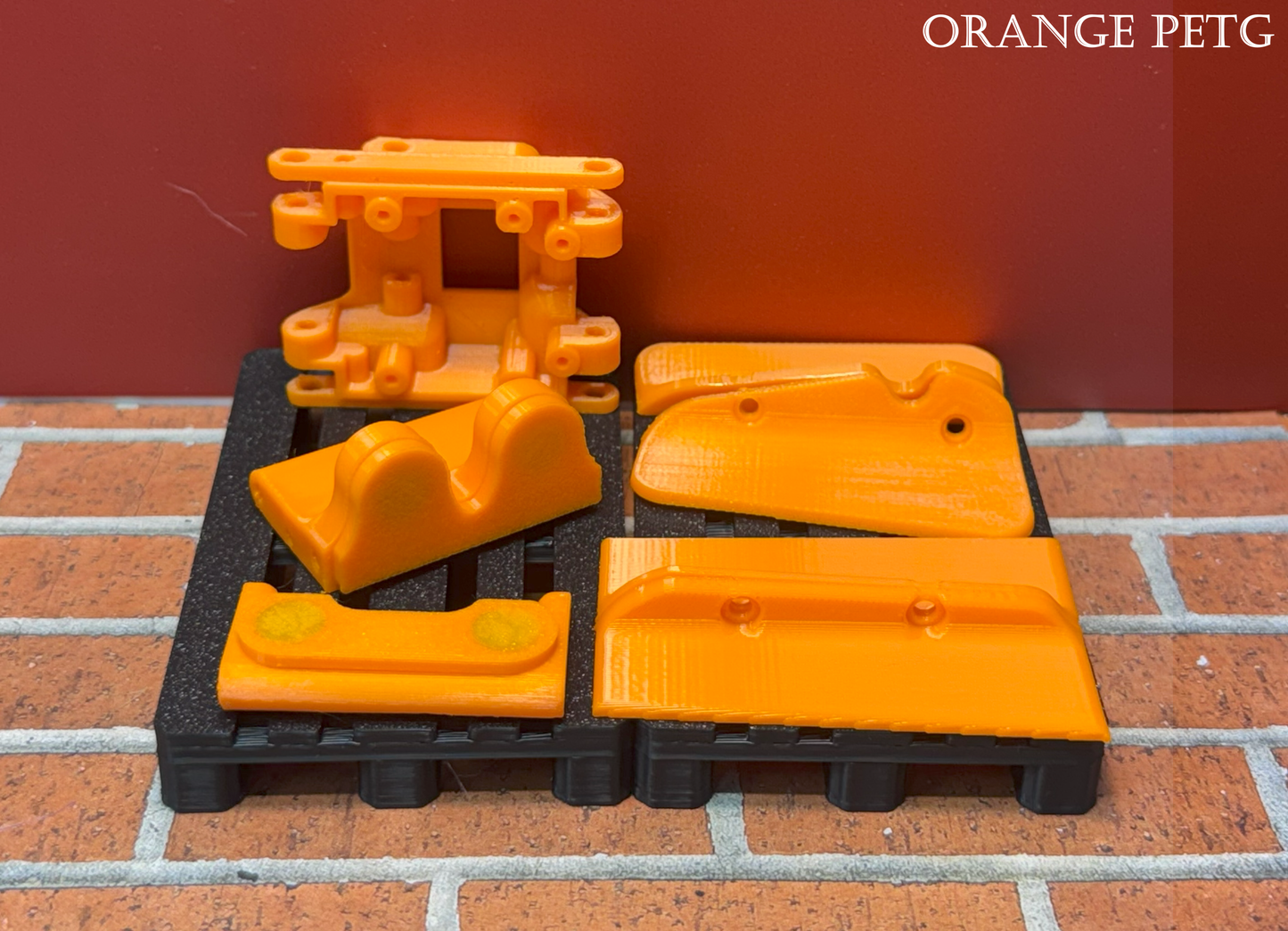 RNDRC V3+ PETG Plastics           !!(YOU WILL NEED RAILS TO MAKE THIS A KIT)!!