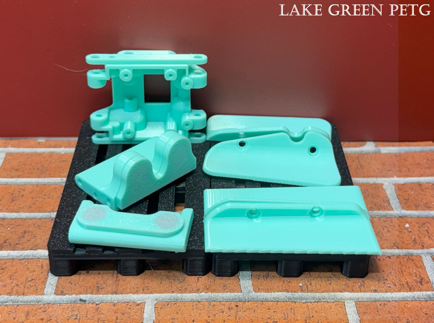 RNDRC V3+ PETG Plastics           !!(YOU WILL NEED RAILS TO MAKE THIS A KIT)!!