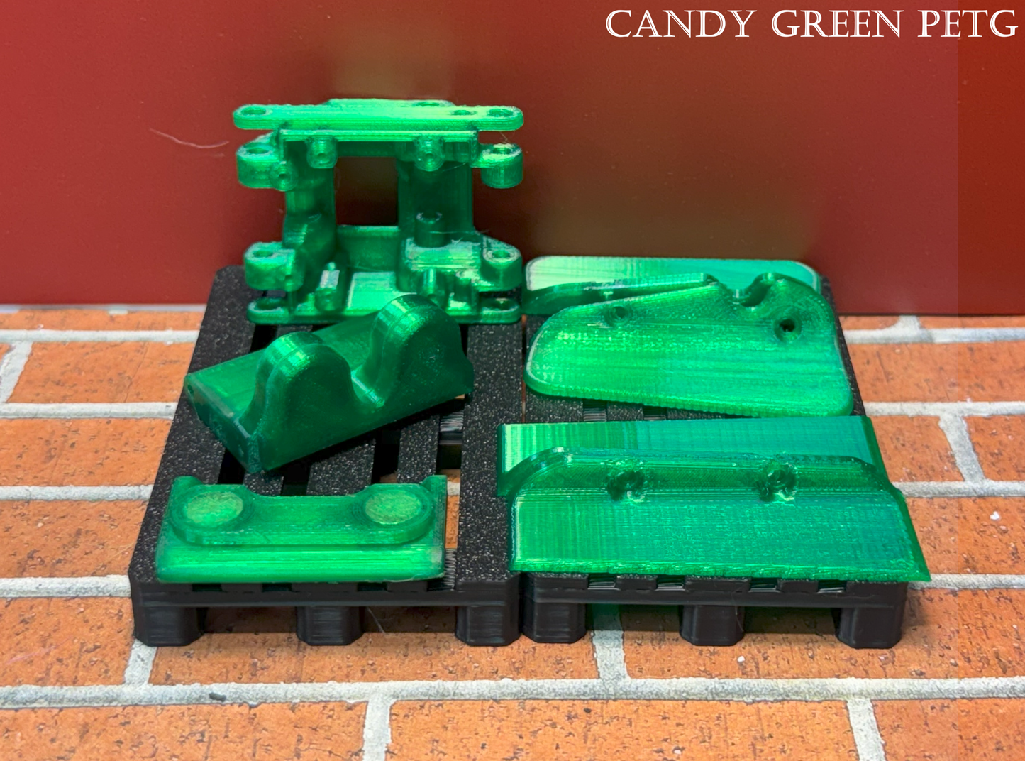RNDRC V3+ PETG Plastics           !!(YOU WILL NEED RAILS TO MAKE THIS A KIT)!!