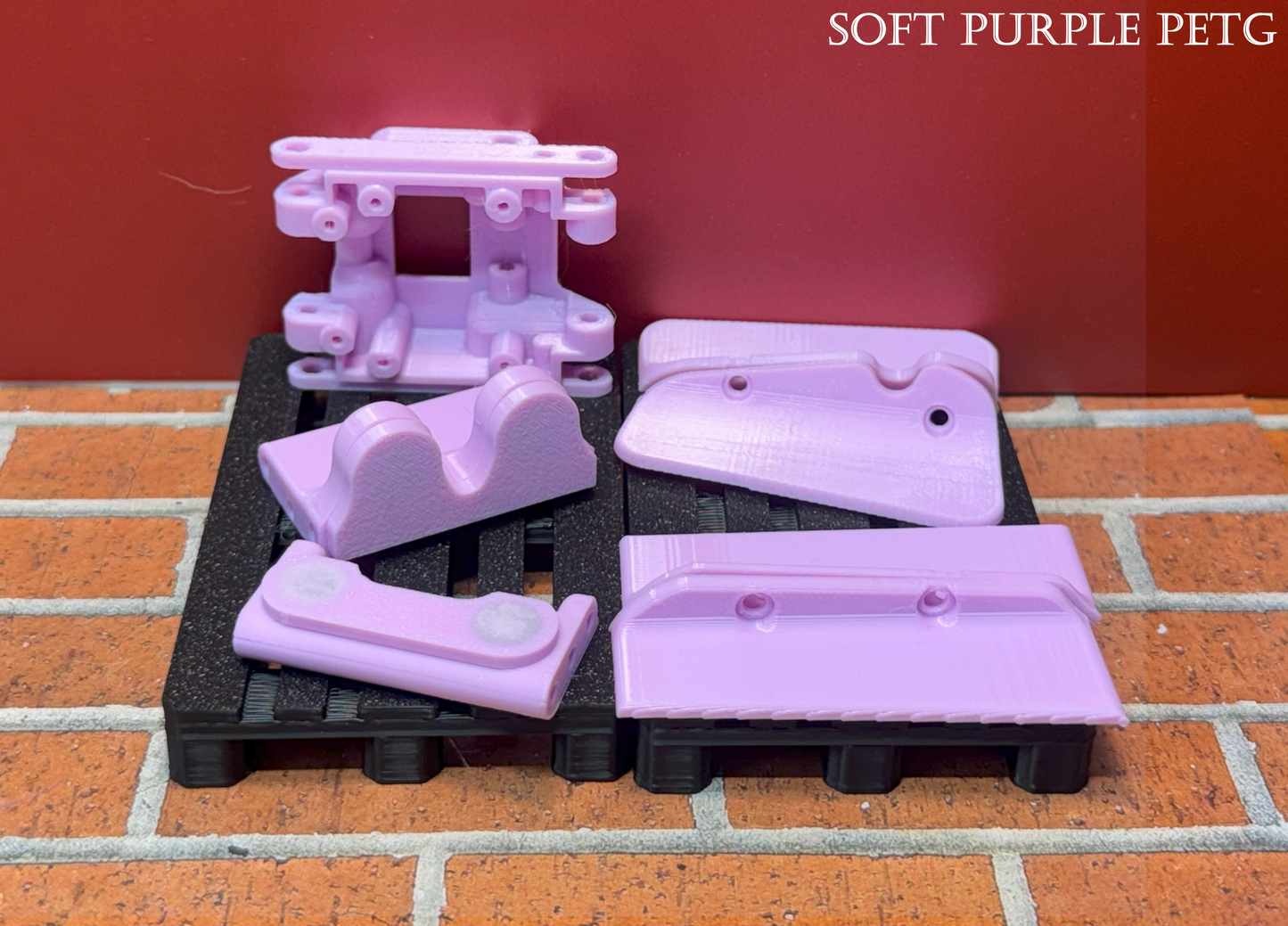 RNDRC V3+ PETG Plastics           !!(YOU WILL NEED RAILS TO MAKE THIS A KIT)!!