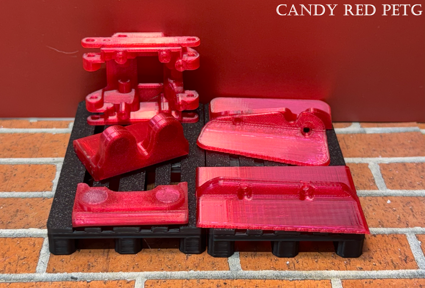 RNDRC V3+ PETG Plastics           !!(YOU WILL NEED RAILS TO MAKE THIS A KIT)!!