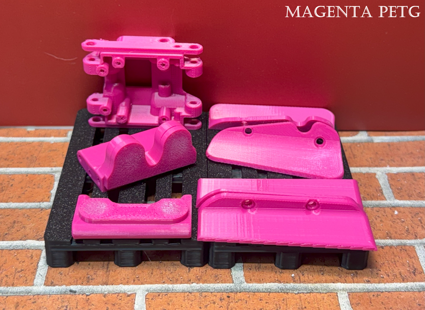 RNDRC V3+ PETG Plastics           !!(YOU WILL NEED RAILS TO MAKE THIS A KIT)!!