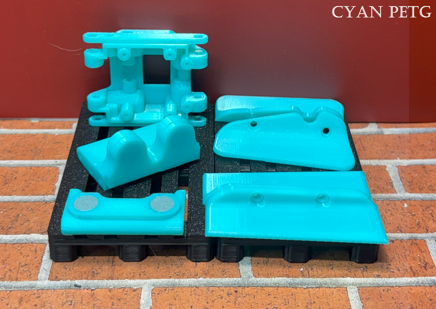 RNDRC V3+ PETG Plastics           !!(YOU WILL NEED RAILS TO MAKE THIS A KIT)!!