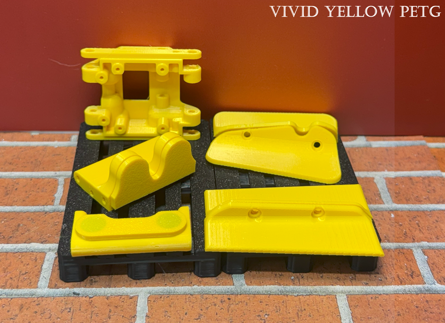RNDRC V3+ PETG Plastics           !!(YOU WILL NEED RAILS TO MAKE THIS A KIT)!!